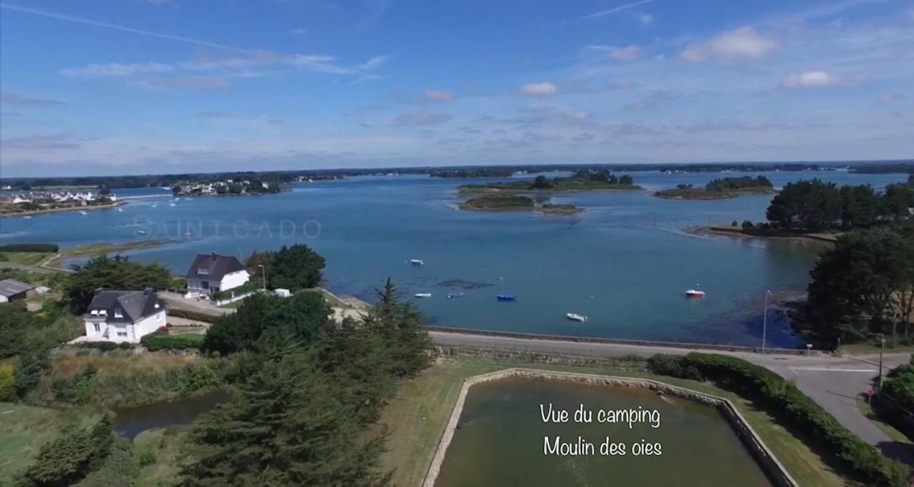 Camping Paradis Le Moulin Des Oies Belz Εξωτερικό φωτογραφία