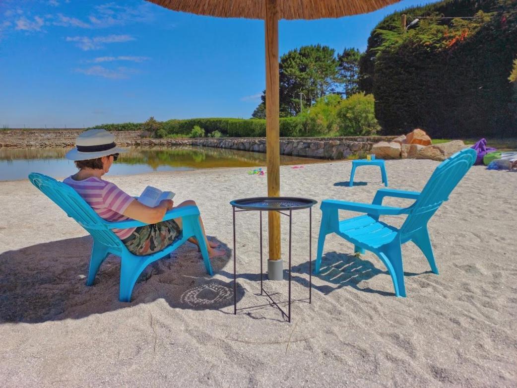 Camping Paradis Le Moulin Des Oies Belz Εξωτερικό φωτογραφία