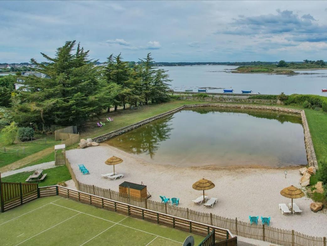 Camping Paradis Le Moulin Des Oies Belz Εξωτερικό φωτογραφία