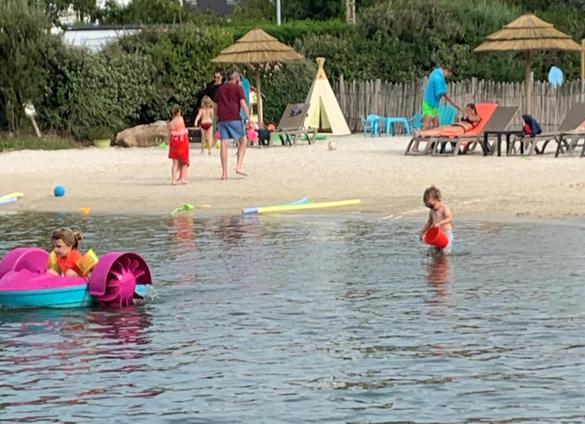 Camping Paradis Le Moulin Des Oies Belz Εξωτερικό φωτογραφία